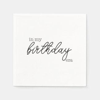 In My Birthday Era Cocktail Napkins