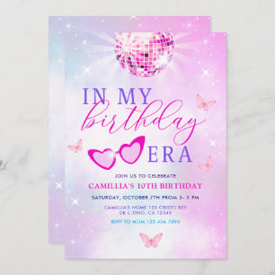 In My Birthday Era Invitation