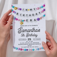 In my birthday era Invitation