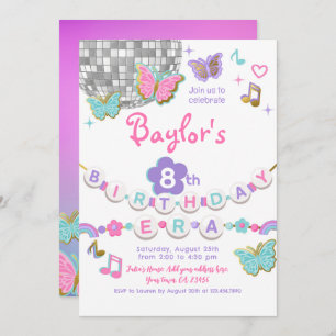 In My Birthday Era Party Invitation