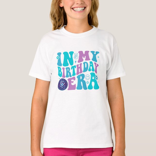 In My Birthday ERA youth kids T-shirt (Front)
