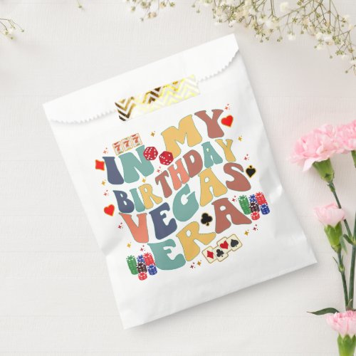 In My Birthday Vegas Era Vacation Party Travel Favor Bag