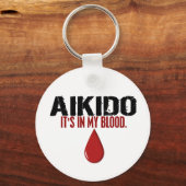 In My Blood AIKIDO Keychain (Front)