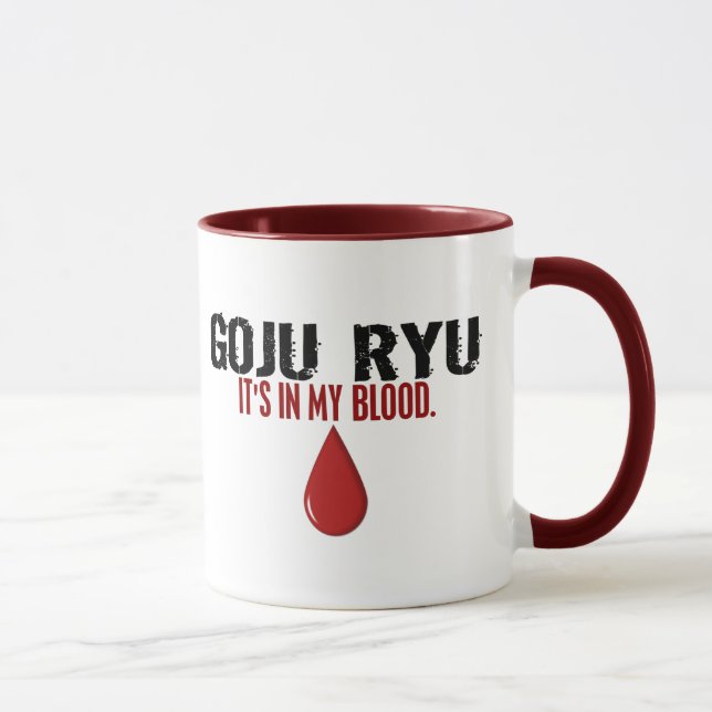 In My Blood GOJU RYU Mug (Right)