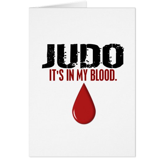 In My Blood JUDO Cards (Front)