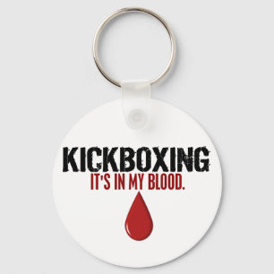 In My Blood KICKBOXING Keychain