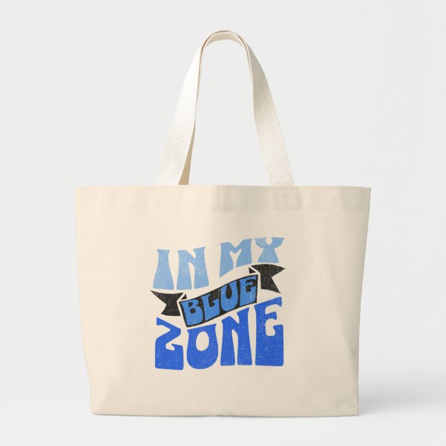 In my blue Zone tote bag (Front)