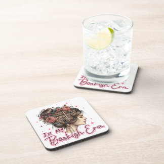 In My Bookish Era  Beverage Coaster