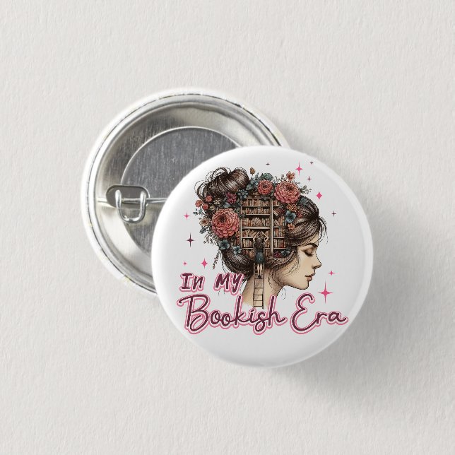 In My Bookish Era  Button (Front & Back)