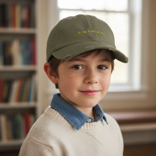 In My Bookish Era in Light Olive Embroidered Baseball Cap