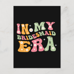In My Bridesmaid Era Holiday Postcard