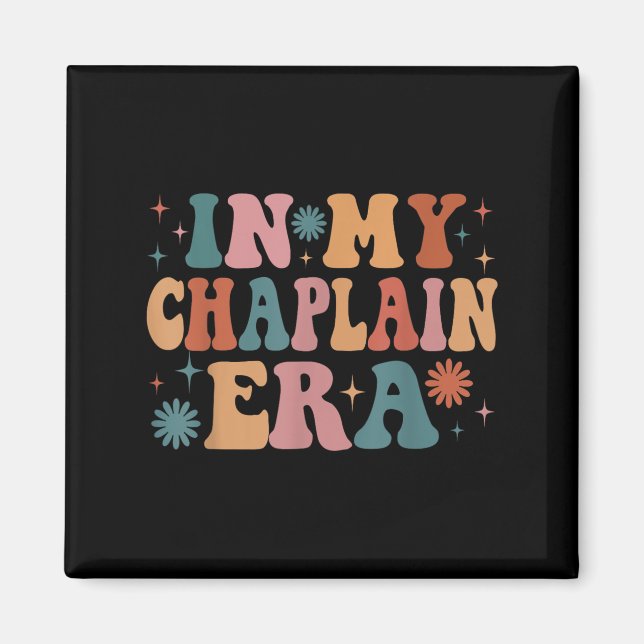 In My Chaplain Era Funny Women Christmas  Magnet (Front)