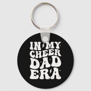 In My Cheer Dad Era Cheerleading Cheerleader Dad Keychain