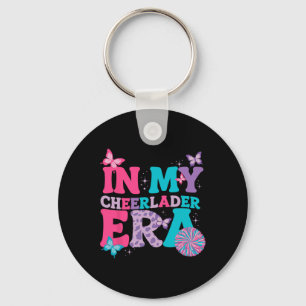 In My Cheer Leader Era Girls Cheerleading Team Che Keychain