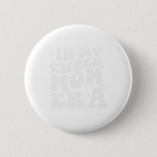 In My Cheer Mom Era Cheerleading Football Mom Game Button