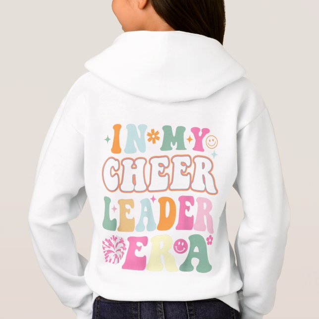 In My Cheerleader Era kids retro hoodie (Back)