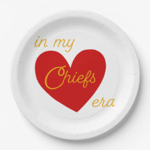 In My Chiefs Era Cocktail Napkin Taylor Football
