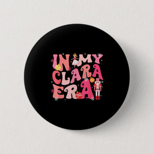 In My Clara Era Nutcracker Xmas Christmas Pajamas Button
