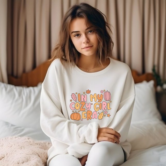 In My Cozy Girl Era Sweatshirt (Creator Uploaded)