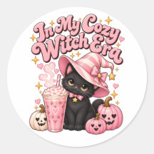In My Cozy Witch Era Pink Halloween
