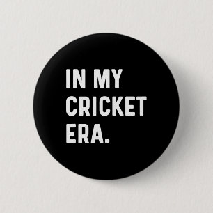 In My Cricket Era - Pitch Wicket Sport Button