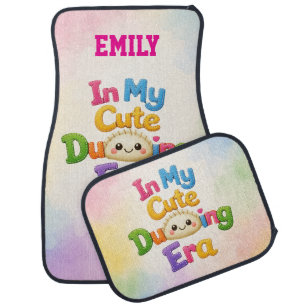 In My Cute Dumpling Era Car Floor Mat