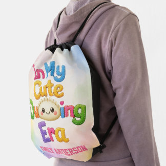 In My Cute Dumpling Era Drawstring Bag