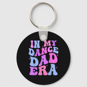 In My Dance Dad Era Gymnastics Papa Daddy Daughter Keychain