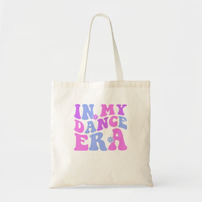 In My Dance Era Ballet Dancer Groovy Tote Bag (Front)