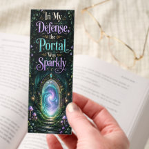 In My Defense the Portal Was Sparkly Fantasy Reade