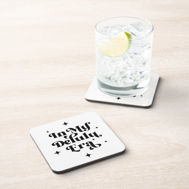 In My Delulu Era Beverage Coaster (Right Side)