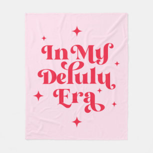 In My Delulu Era Fleece Blanket