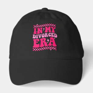In My Divorced Era Retro Pink Checkered Women's  Hat