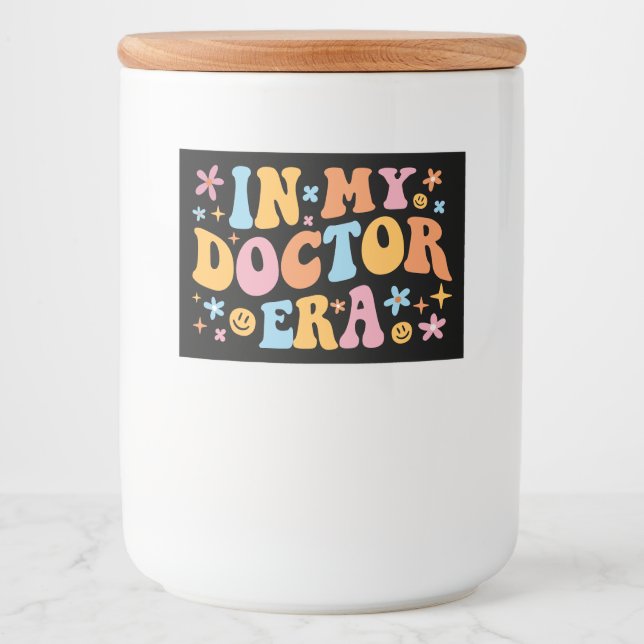 In My Doctor Era I Food Label (Front)