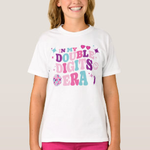 In My Double Digits Era Birthday Invitation T-Shirt
