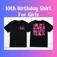 In My Double Digits Era Retro 10th Birthday Girl