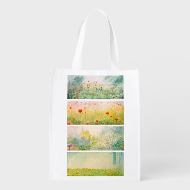 In My Dreams Tote Reusable Grocery Bag (Back)
