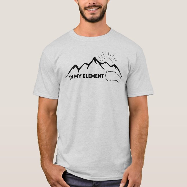 In My Element - Honda Element T-Shirt (Front)