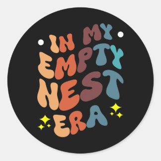 In My Empty Nest Era  Classic Round Sticker