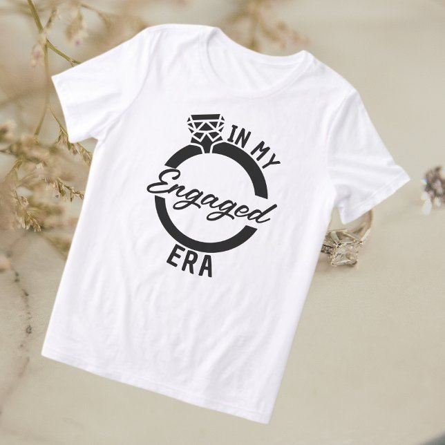 In My Engaged Era Future Mrs. Tri-Blend Shirt (Creator Uploaded)