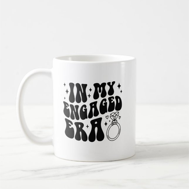 In My Engaged Era Iced Coffee  Cup - Engagement  (Left)