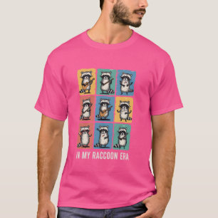 In My Feral Era Awesome Raccoon Cringe Meme Funny T-Shirt