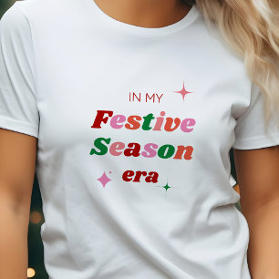 In My Festive Season Era Fun Christmas Tri-Blend Shirt
