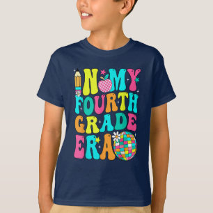 In My Fourth Grade Era 4th Grade Teacher Student T-Shirt