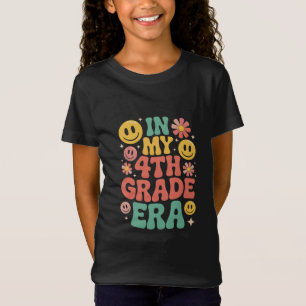 In My Fourth Grade Era Retro 4th Grade Back School T-Shirt