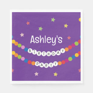 In My Friendship Bracelet Era Birthday Party Napkins