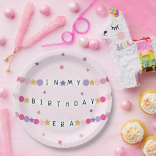 In My Friendship Bracelet Era Birthday Party Paper Plates