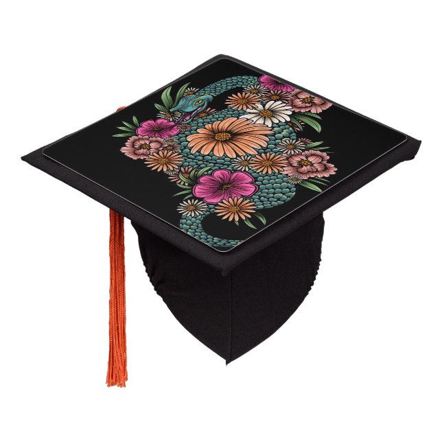 In My Garden  Graduation Cap Topper (Angled)