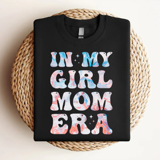 In My Girl Mom Era Colorful Girl Mom T-Shirt