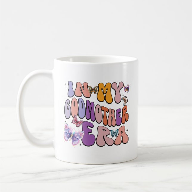 In My Godmother Era Heartfelt Christmas Tribute Coffee Mug (Left)